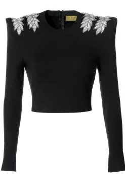 Kobieta AGGI Komplety>Bluzka Amber Perle Noir