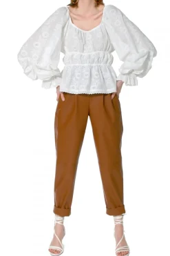 Kobieta AGGI Bluzki Koszule>Bluzka Anita Origami White