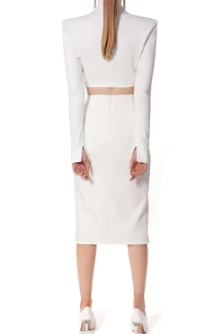 Kobieta AGGI Komplety>Bluzka Golf Natasha Ecru White