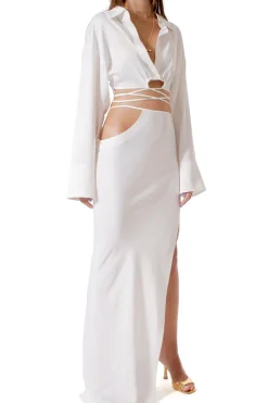 Kobieta AGGI Komplety>Bluzka Lauren Bright White