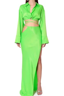 Kobieta AGGI Komplety>Bluzka Lauren Green Flash