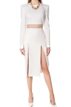 Kobieta AGGI Komplety>Bluzka Zoey Ecru White