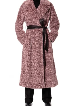 Kobieta AGGI Płaszcze>Futro Agnes Misty Rose