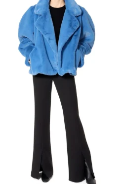 Kobieta AGGI Płaszcze>Futro Gigi Azure