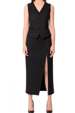 Kobieta AGGI Garnitury>Kamizelka Hana Black Shadow