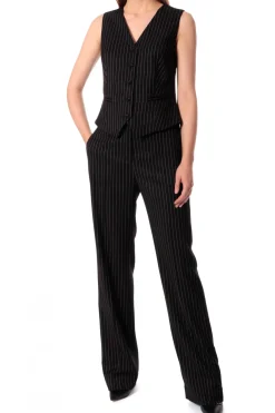 Kobieta AGGI Garnitury>Kamizelka Hana Black Shadow