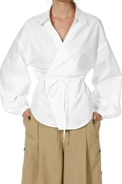 Kobieta AGGI Bluzki Koszule>Koszula Laynie Bialy