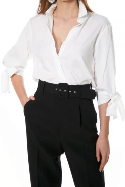 Kobieta AGGI Bluzki Koszule>Koszula Liceria Bialy Mleczny