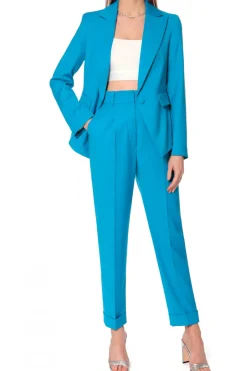 Kobieta AGGI Garnitury>Marynarka Angela Blue Jewel