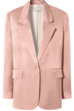 Kobieta AGGI Garnitury>Marynarka Bellamy Satin Interface Tan