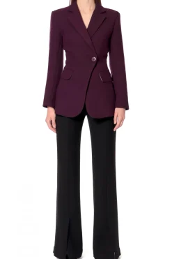 Kobieta AGGI Marynarki>Marynarka Isabella Plum Wine