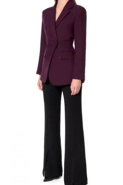 Kobieta AGGI Marynarki>Marynarka Isabella Plum Wine
