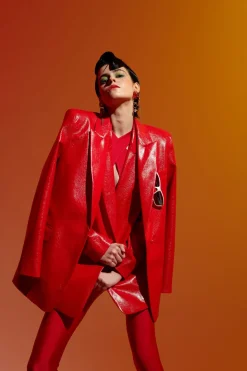 Kobieta AGGI Garnitury>Marynarka Lennox High Risk Red