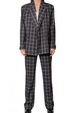 Kobieta AGGI Garnitury>Marynarka Martina Frost Gray