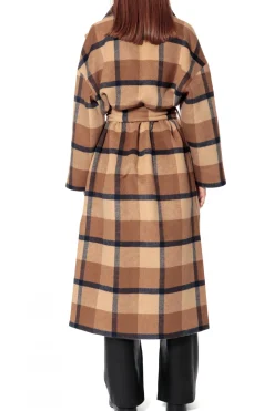 Kobieta AGGI Płaszcze>Plaszcz Alison Cafe Au Lait