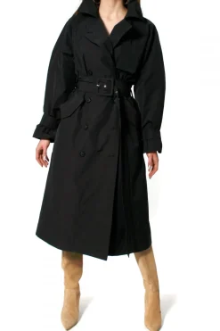 Kobieta AGGI Płaszcze>Plaszcz Claude Czarny