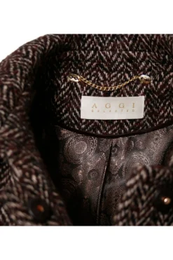 Kobieta AGGI Płaszcze>Plaszcz Meryl Brunette