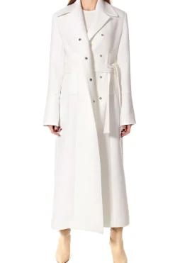 Kobieta AGGI Płaszcze>Plaszcz Tilda Off White