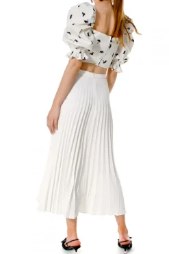 Kobieta AGGI Spódnice>Spodnica Elvira Cream White