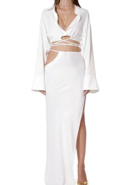 Kobieta AGGI Komplety>Spodnica Faye Bright White