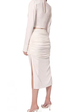 Kobieta AGGI Spódnice>Spodnica Kristin White Pearl