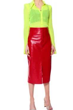 Kobieta AGGI Spódnice>Spodnica Liz High Risk Red