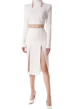 Kobieta AGGI Komplety>Spodnica Salma Ecru White