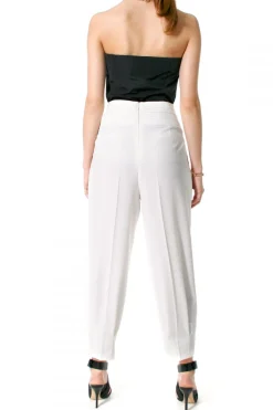 Kobieta AGGI Garnitury>Spodnie Bianca Vanilla Ice