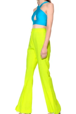 Kobieta AGGI Garnitury>Spodnie Camilla Laser Yellow
