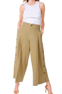 Kobieta AGGI Spodnie>Spodnie Cloe Piaskowy