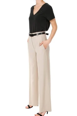 Kobieta AGGI Spodnie>Spodnie Fallon Bezowy