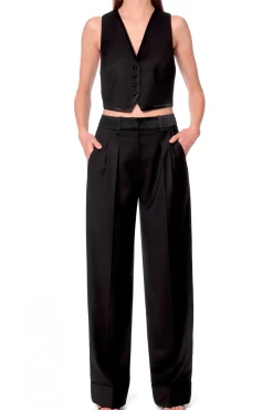 Kobieta AGGI Garnitury>Spodnie Frankie Fashion Black