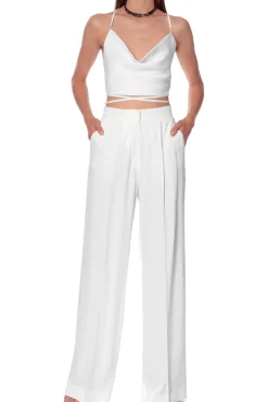 Kobieta AGGI Garnitury>Spodnie Jessie Bright White