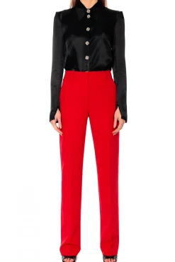 Kobieta AGGI Garnitury>Spodnie Lesly Fiery Red