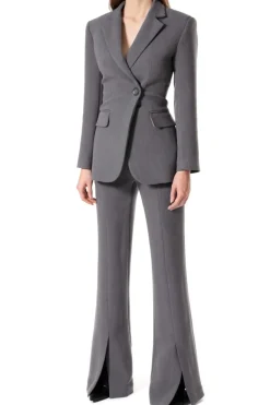 Kobieta AGGI Garnitury>Spodnie Monica Baltic Grey