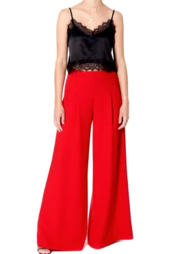 Kobieta AGGI Garnitury>Spodnie Rebecca True Red