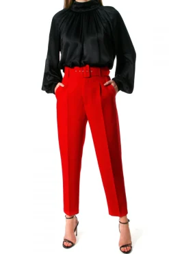 Kobieta AGGI Garnitury>Spodnie Tracey True Red