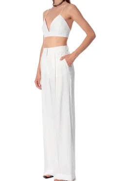 Kobieta AGGI Garnitury>Stanik Asha Satin Bright White