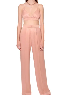 Kobieta AGGI Garnitury>Stanik Asha Satin Interface Tan