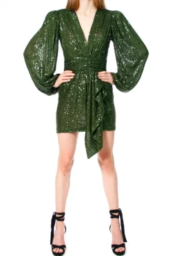 Kobieta AGGI Sukienki>Sukienka Anastasia Vineyard Green