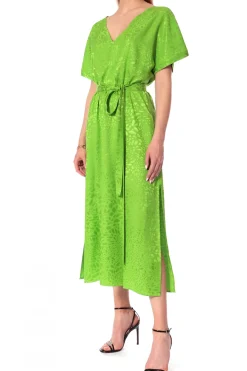 Kobieta AGGI Sukienki>Sukienka Eira Bright Lime Green