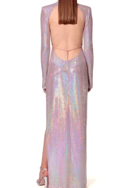 Kobieta AGGI Sukienki>Suknia Candice Holographic Pink