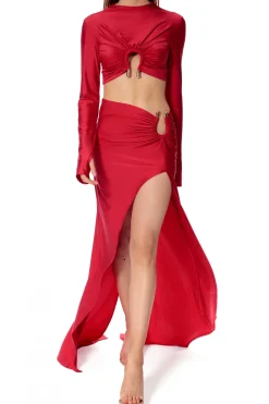 Kobieta AGGI Bluzki Koszule>Top Ida Shy Cherry