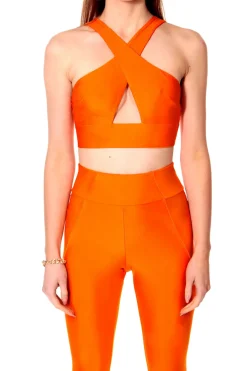 Kobieta AGGI Bluzki Koszule>Top Isla Neon Orange