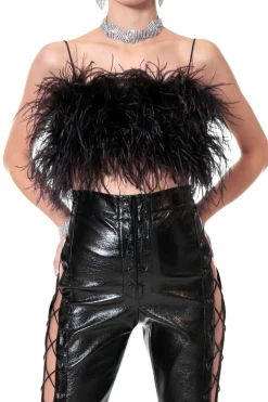 Kobieta AGGI Bluzki Koszule>Top Love Black Swan