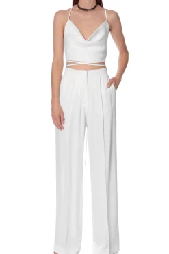 Kobieta AGGI Komplety>Top Lucia Satin Bright White