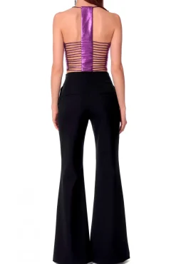 Kobieta AGGI Bluzki Koszule>Top Nelly Sparkling Grape