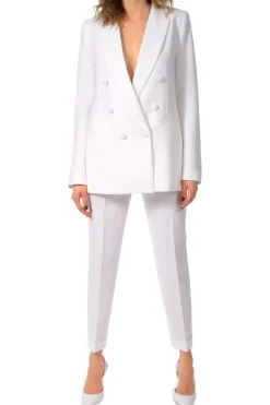 Kobieta AGGI Garnitury>Zakiet Kendall Bialy Mleczny